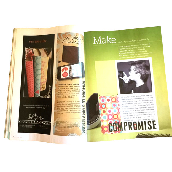 Simple Scrapbooks Magazine May June 2008 birthday layouts fixes party flaw - Picture 6 of 8